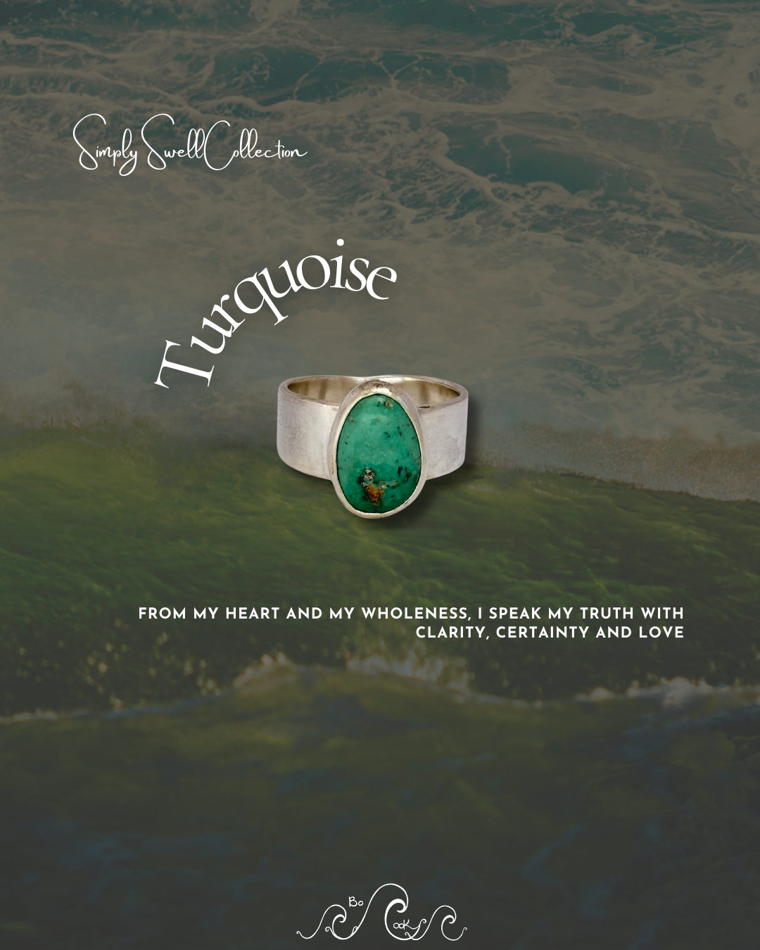 Turquoise .950 Silver Handmade Artisan Ring