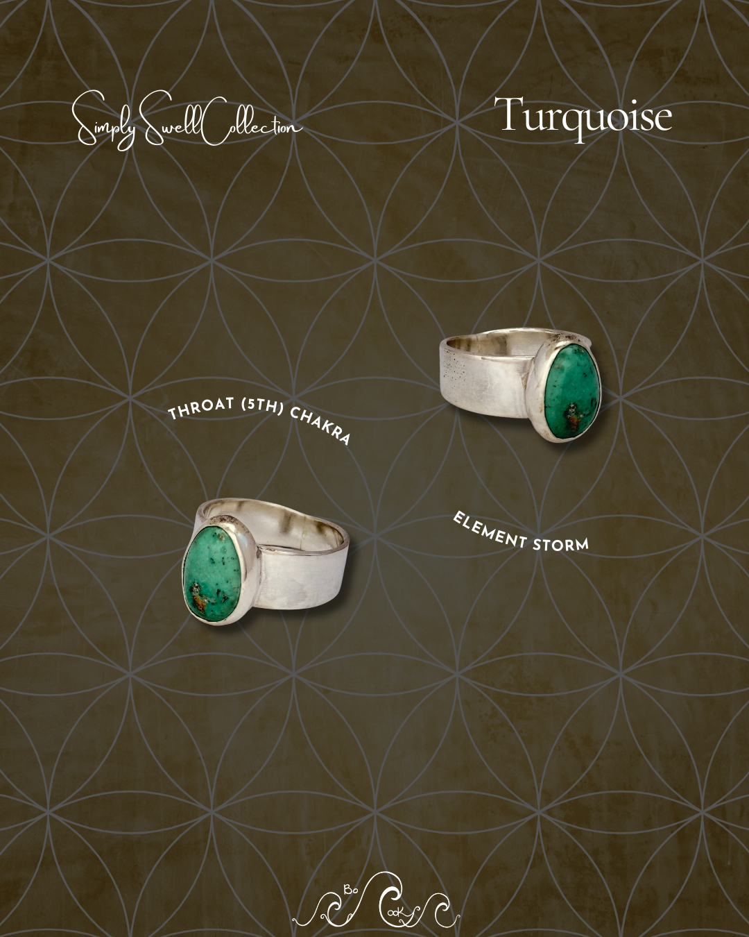 Turquoise .950 Silver Handmade Artisan Ring